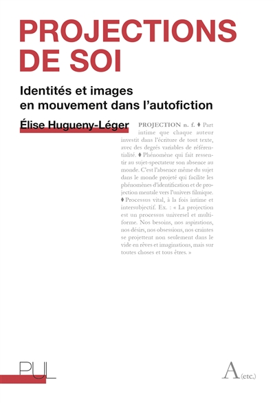 Projections de soi : identités et images en mouvement dans l'autofiction