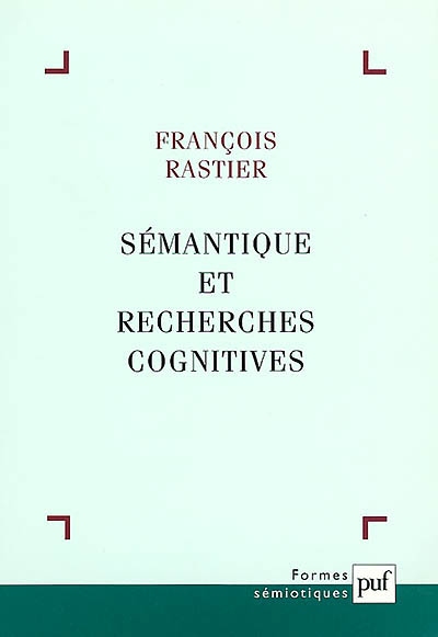 Sémantique et recherches cognitives