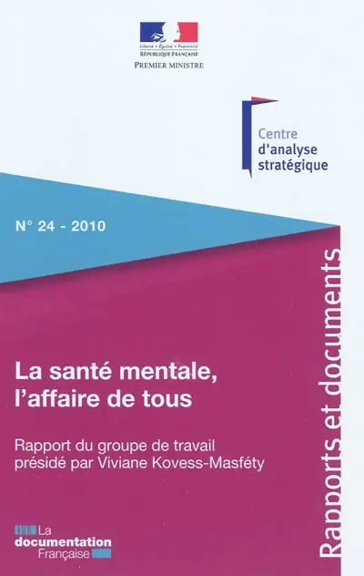 La santé mentale, l'affaire de tous