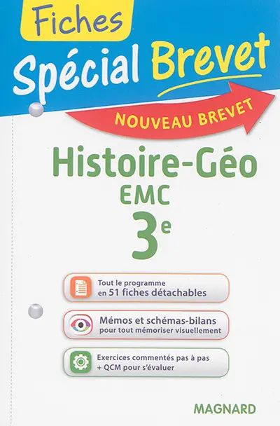 Histoire géo, EMC 3e : nouveau brevet