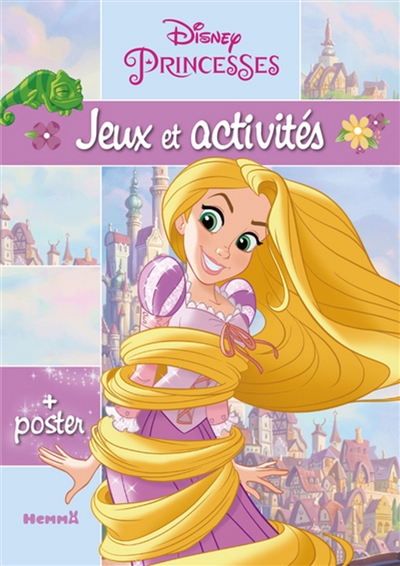 Disney princesses : mon livre de jeux et activités + poster