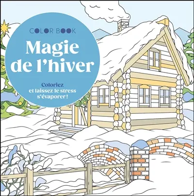 Magie de l'hiver : coloriez et laissez le stress s'évaporer !