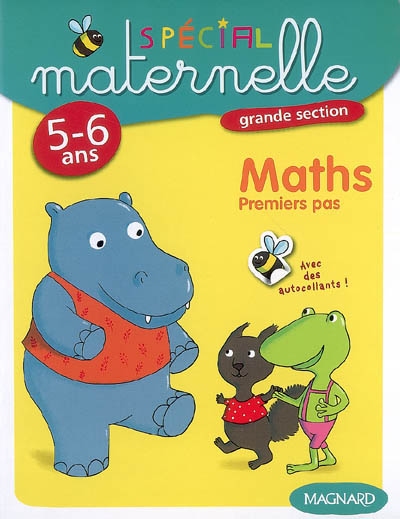 Maths, grande section, 5-6 ans : premiers pas