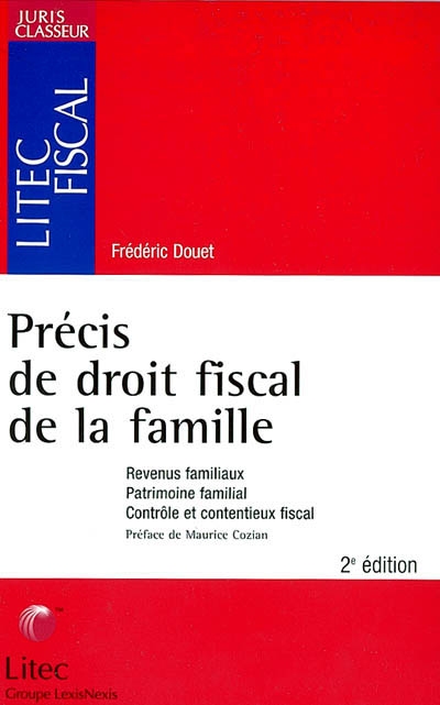 Précis de droit fiscal de la famille 2002-2003