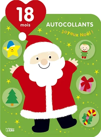 Joyeux Noël ! : autocollants 18 mois