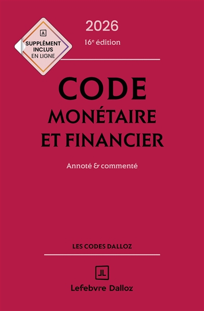 Code monétaire et financier...