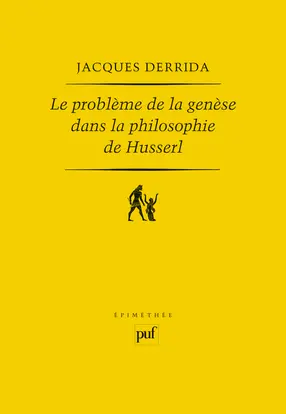 Le problème de la genèse dans la philosophie de Husserl