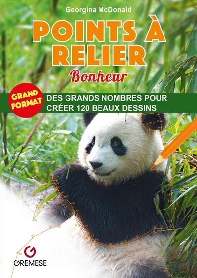 Bonheur : points à relier : des grands nombres pour créer 120 beaux dessins