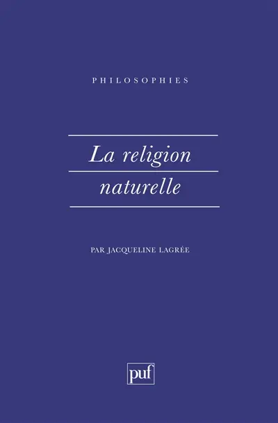 La Religion naturelle