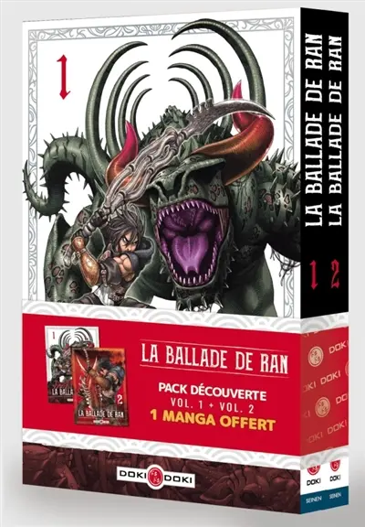 La ballade de Ran : pack découverte vol. 1 + vol. 2