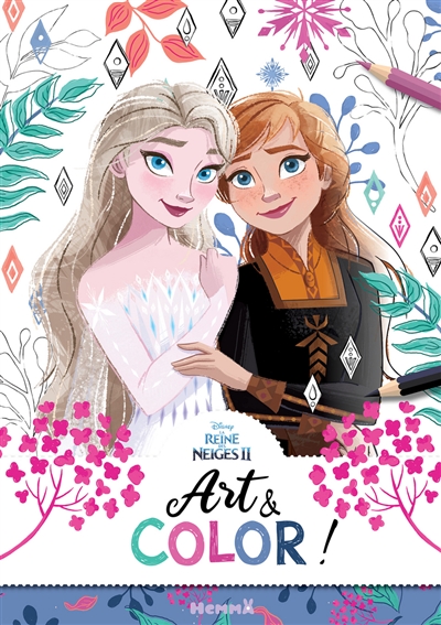 la reine des neiges 2 : art & color !