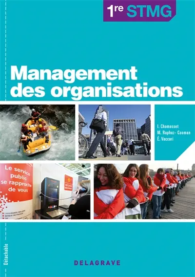 Management des organisations 1re STMG : pochette élève