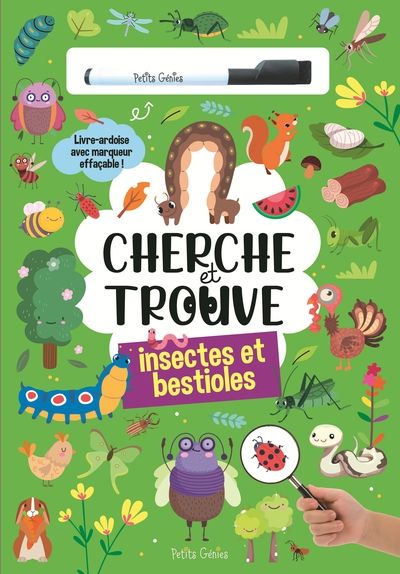 Cherche et trouve insectes et bestioles
