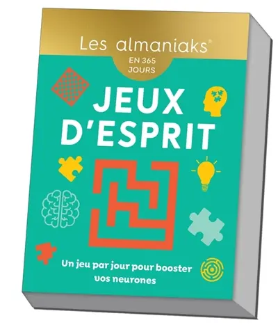 Jeux d'esprit : en 365 jours : un jeu par jour pour booster vos neurones