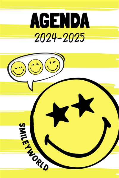 smiley : agenda 2024-2025 : classique