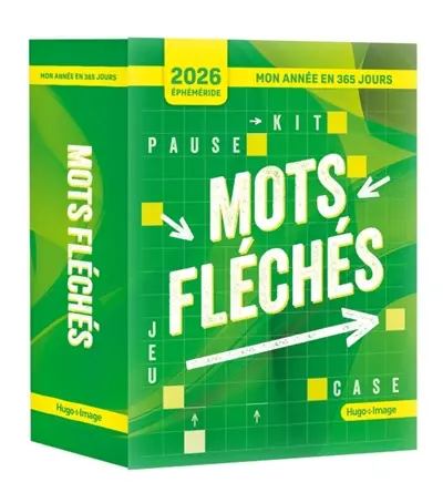 Mon année en 365 jours : 2026 : Mots Flêchés