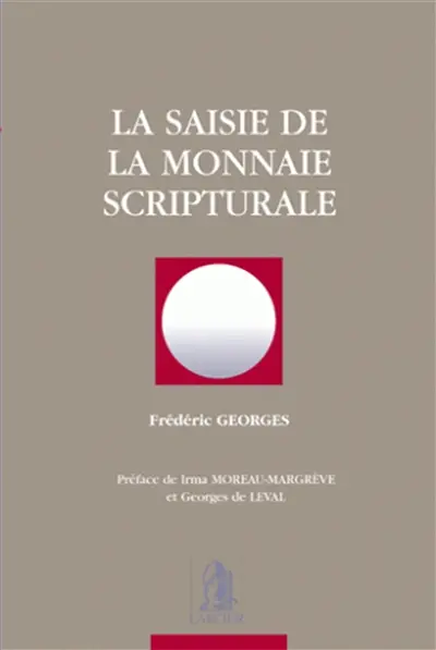 La saisie de la monnaie scripturale