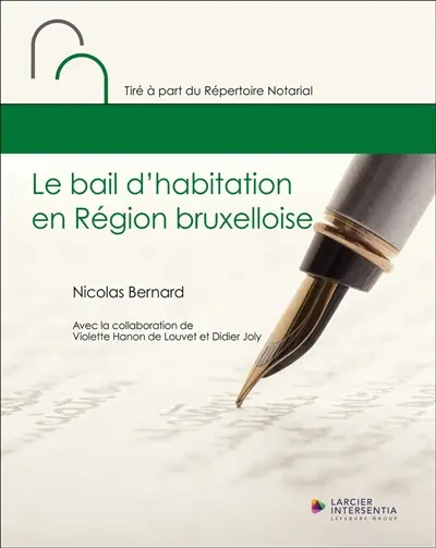 Le bail d'habitation en région bruxelloise