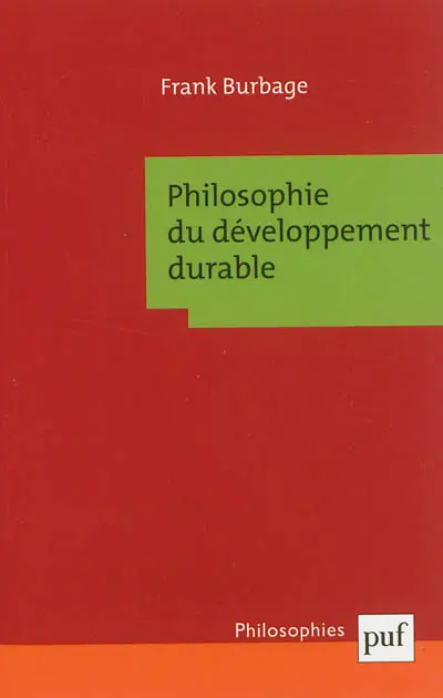 Philosophie du développement durable : enjeux critiques