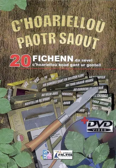 C'hoarielloù paotr saout : 20 fichenn da sevel c'hoariellou koad gant ur gontell