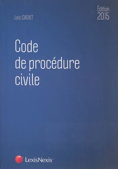 Code de procédure civile 2015
