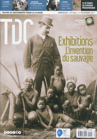 TDC, Textes et documents pour la classe, n° 1023. Exhibitions : l'invention du sauvage