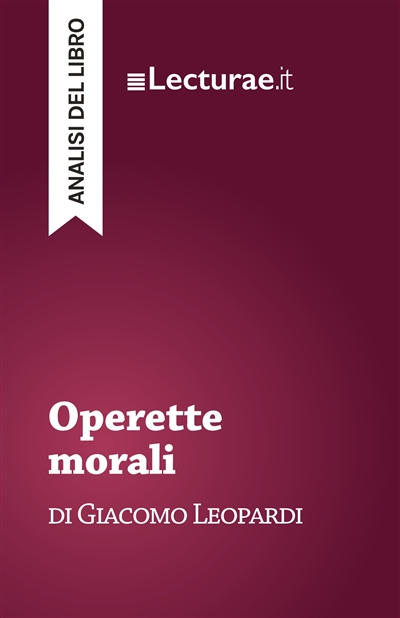 Operette morali : Giacomo...
