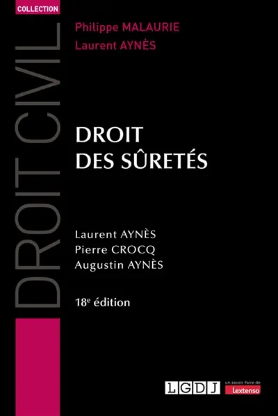 Droit des sûretés Droit des sûretés