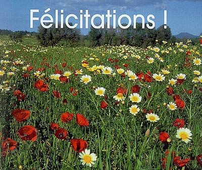 Félicitations !