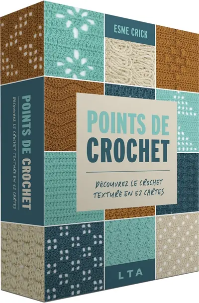 Points de crochet : découvrez le crochet texturé en 52 cartes