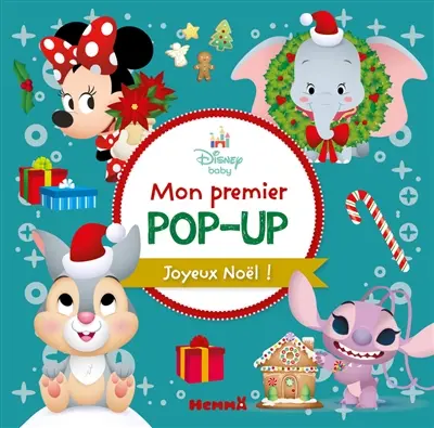 Disney baby : mon premier pop-up : joyeux Noël !