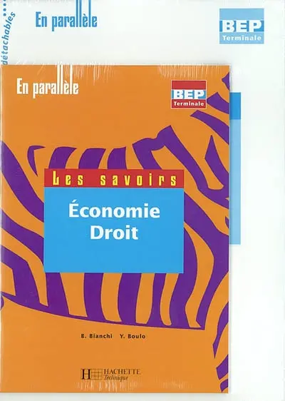 Economie droit, BEP terminale
