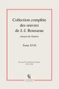 Oeuvres complètes. Vol. 17