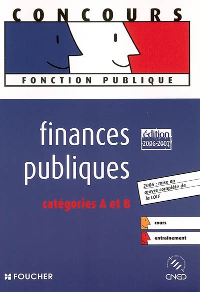 Finances publiques : catégories A et B