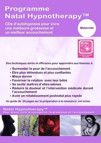 Programme de Natal hypnotherapy (accouchement à la maternité) : programme audio d'autohypnose
