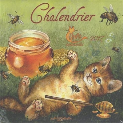 Chalendrier 2017 : chats enchantés