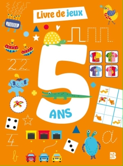 Livre de jeux 5 ans