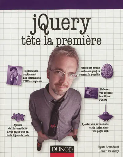 jQuery tête la première