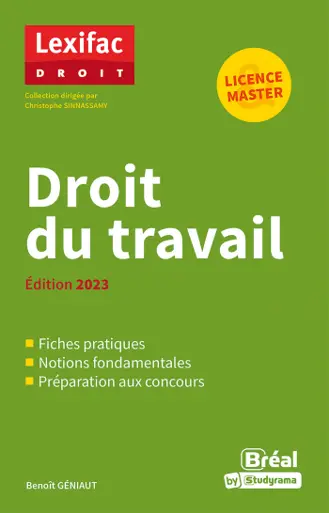 Droit du travail : licence, master