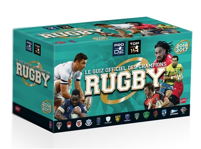 Rugby : le quiz officiel des champions : version 2016-2017