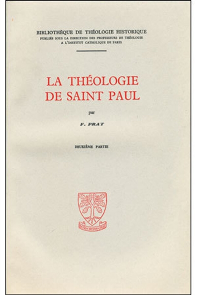 La théologie de saint Paul