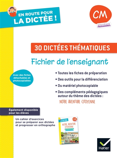 Notre aventure citoyenne, CM : fichier enseignant