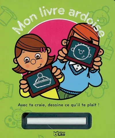 Mon livre ardoise. Vol. 1. Avec ta craie, dessine ce qu'il te plaît !