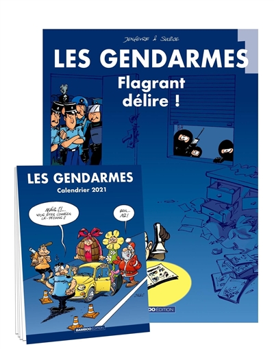 Les gendarmes : pack tome 1 + calendrier 2021