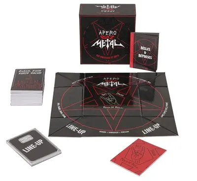 Apéro quiz métal : 600 questions et défis