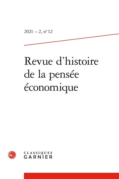 Revue d'histoire de la pensée économique, n° 12. La théorie générale de J.M. Keynes, une traduction française révélatrice