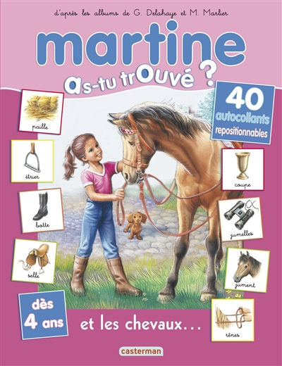 Martine : as-tu trouvé ?. Vol. 18. Martine et les chevaux...