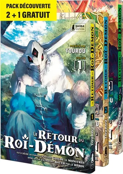 Le retour du roi-démon : pack découverte 2 + 1 gratuit
