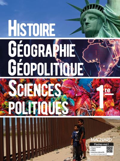 Histoire géographie, géopolitique, sciences politiques 1re