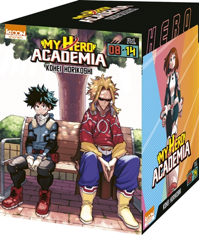 My hero academia : coffret...